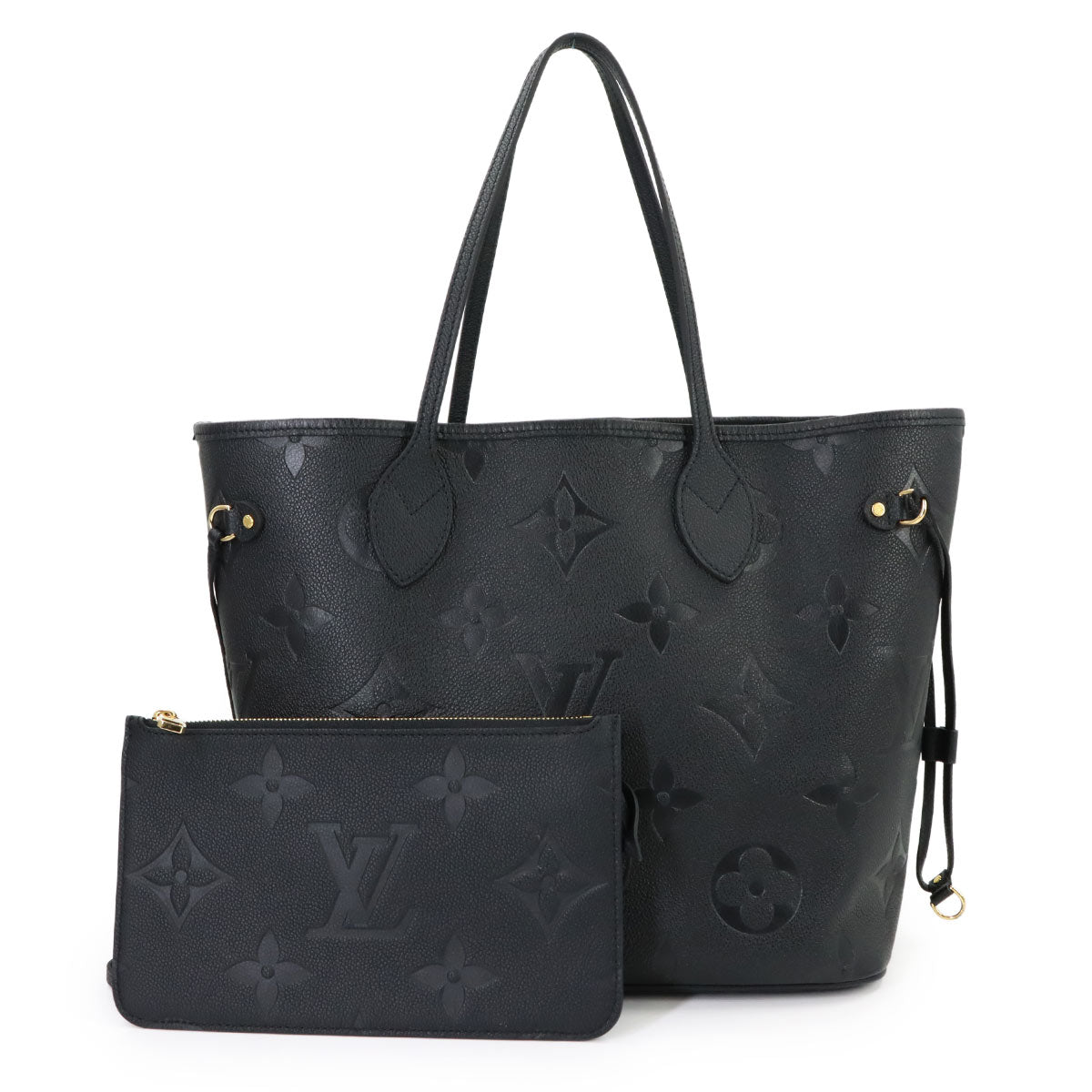 Monogram Empreinte Neverfull MM Tote Bag Noir M45685