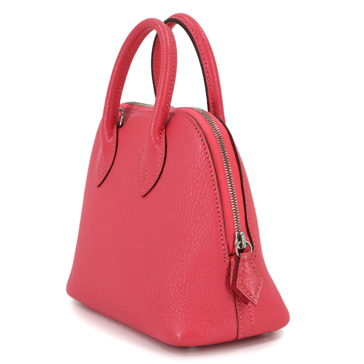 Bolide 1923 Mini Hand Shoulder Bag Chevre Mysore Rose Lipstick