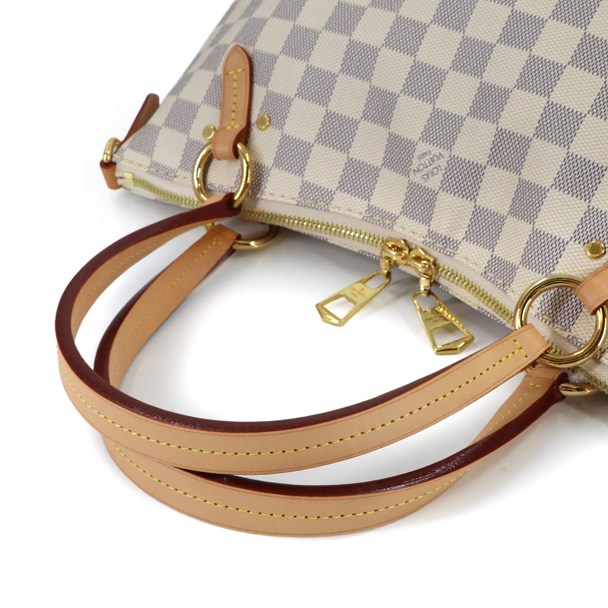 Damier Azur Lymington Tote Shoulder Bag White N40022