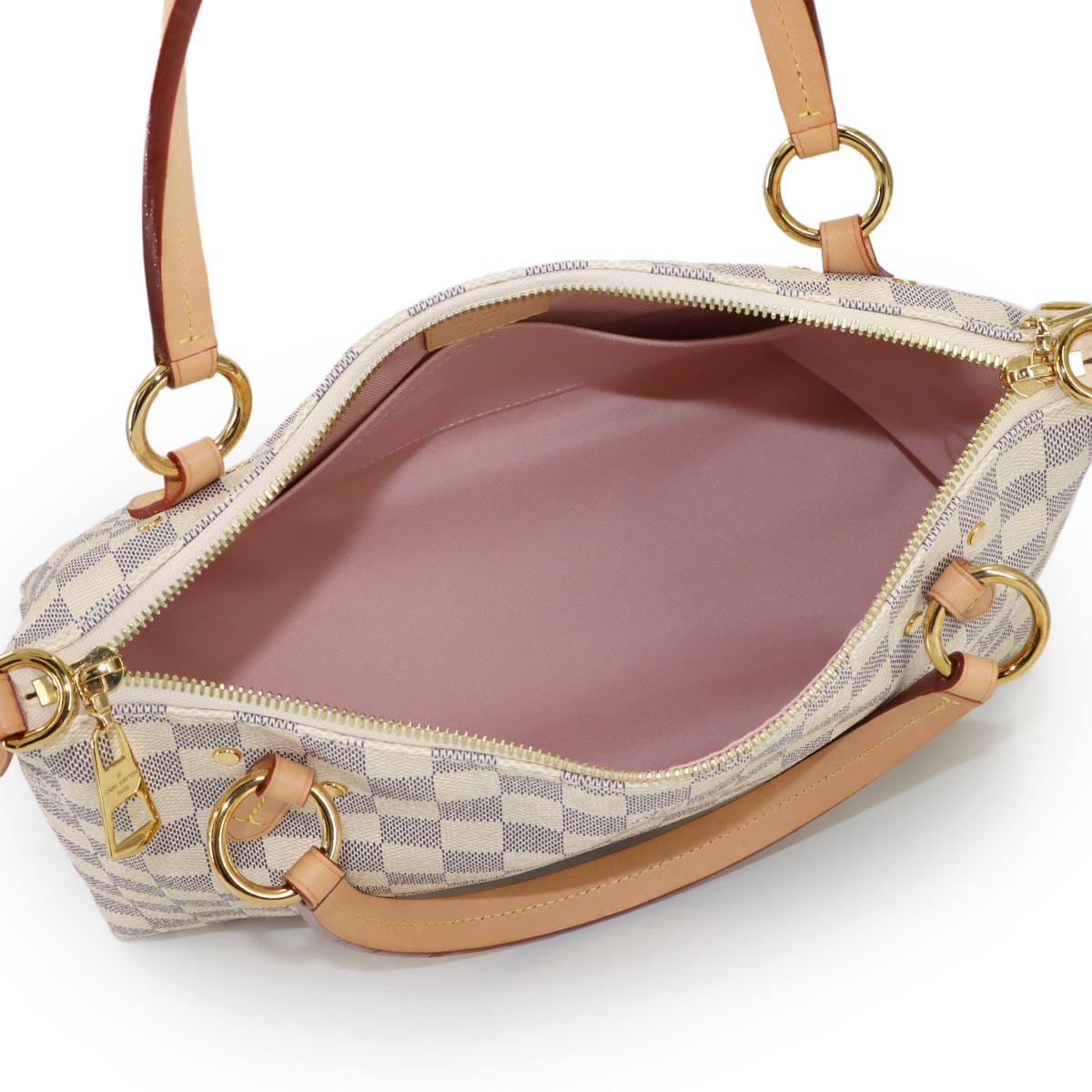 Damier Azur Lymington Tote Shoulder Bag White N40022