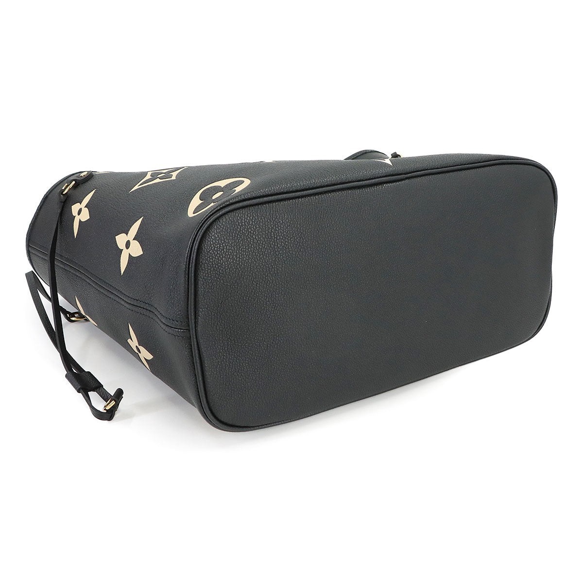 Monogram Empreinte Neverfull MM Tote Bag Black Beige