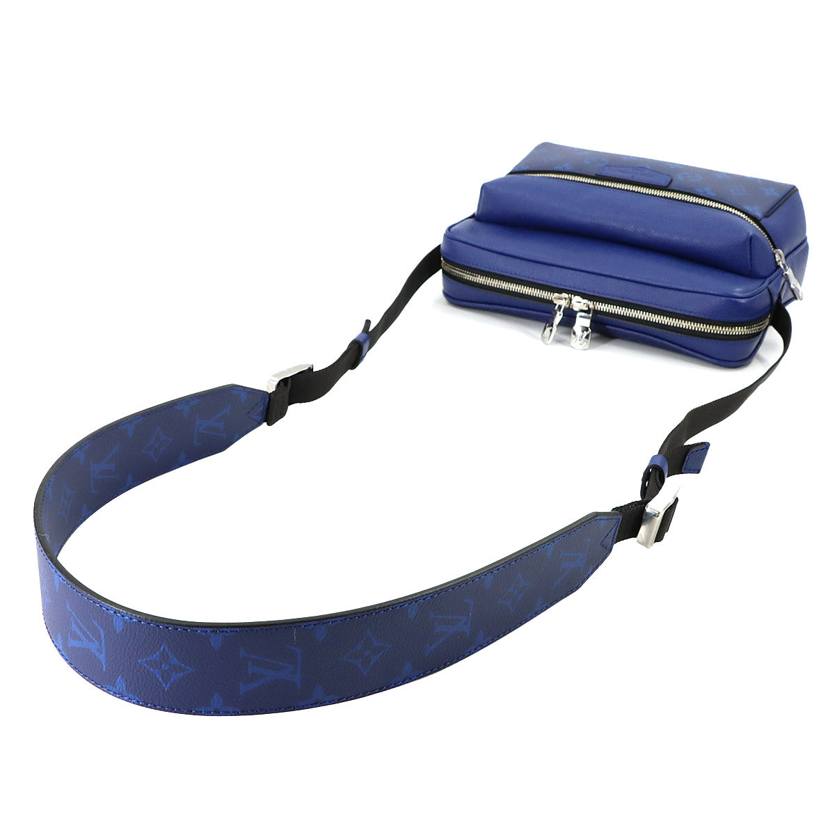 Taigarama Outdoor Messenger PM Shoulder Bag Cobalt M30242
