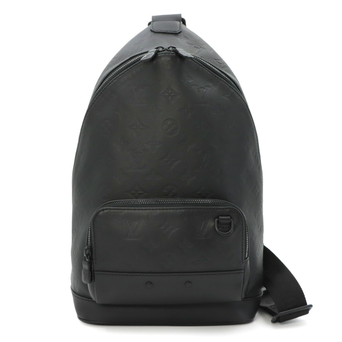 Monogram Shadow Racer Sling Bag Leather Black M46107