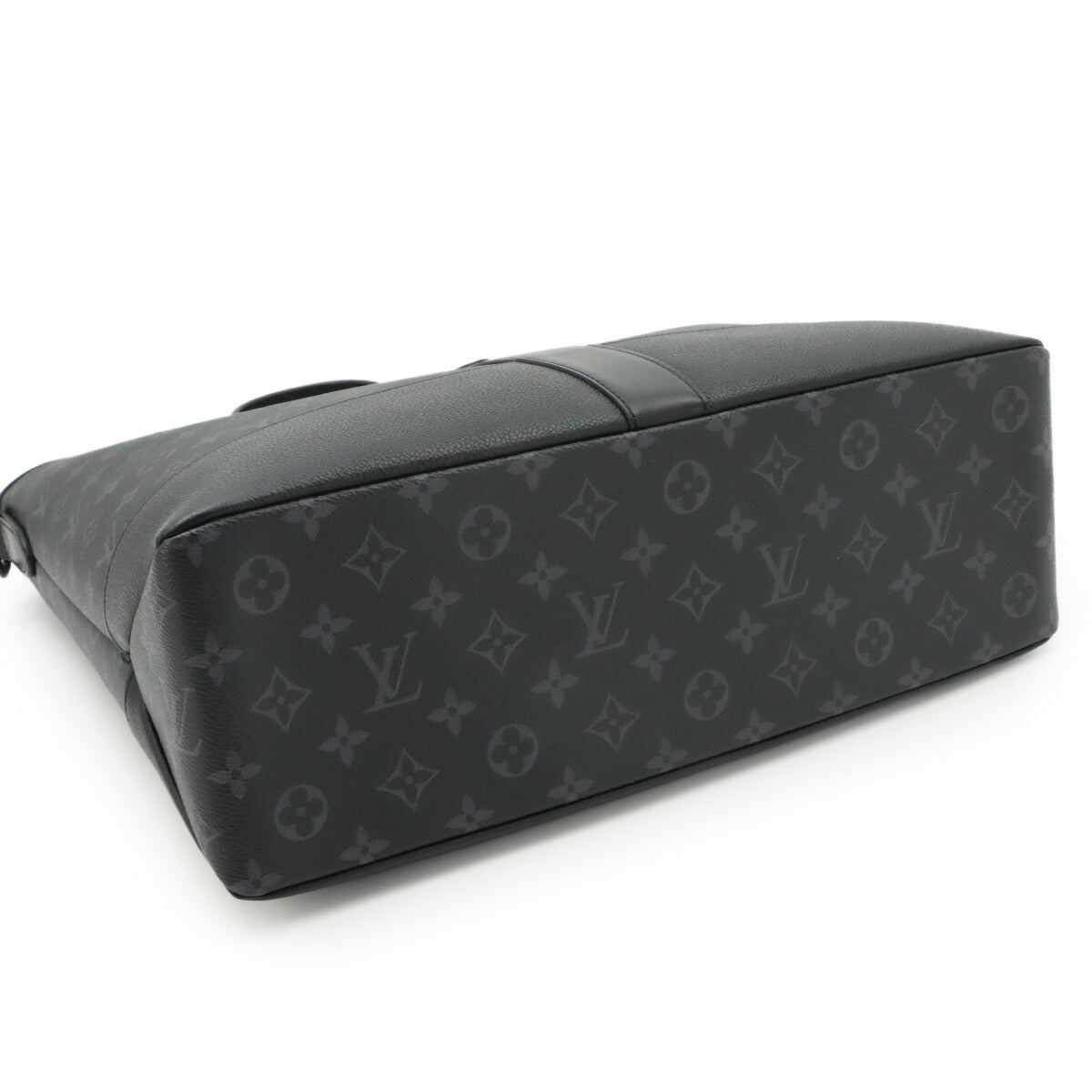 Monogram Eclipse Saumur Tote Shoulder Bag Black M45914