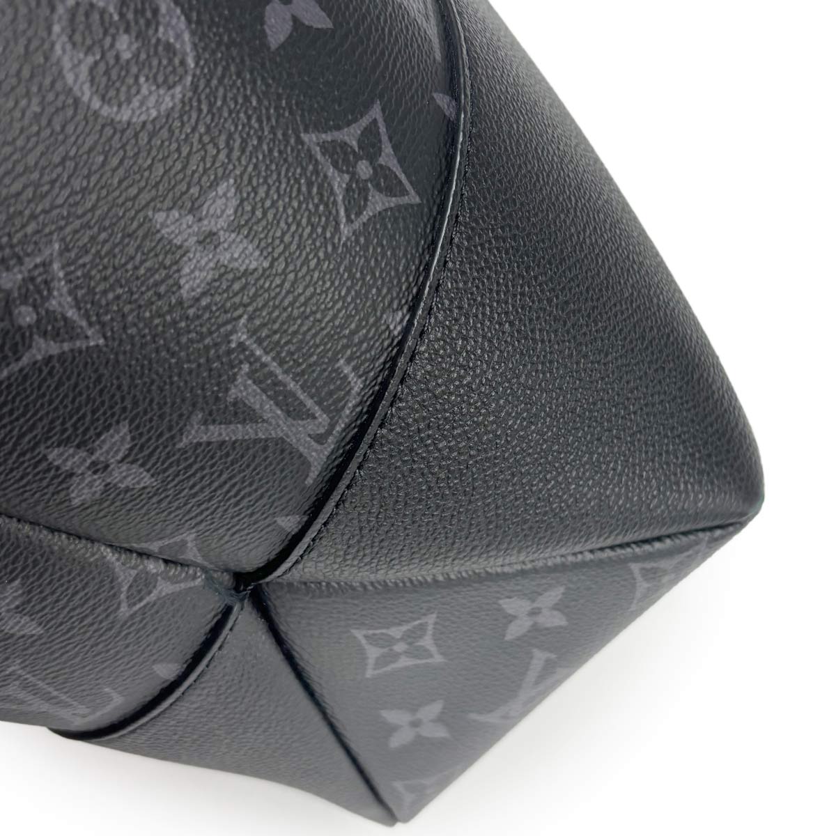 Monogram Eclipse Saumur Tote Shoulder Bag Black M45914