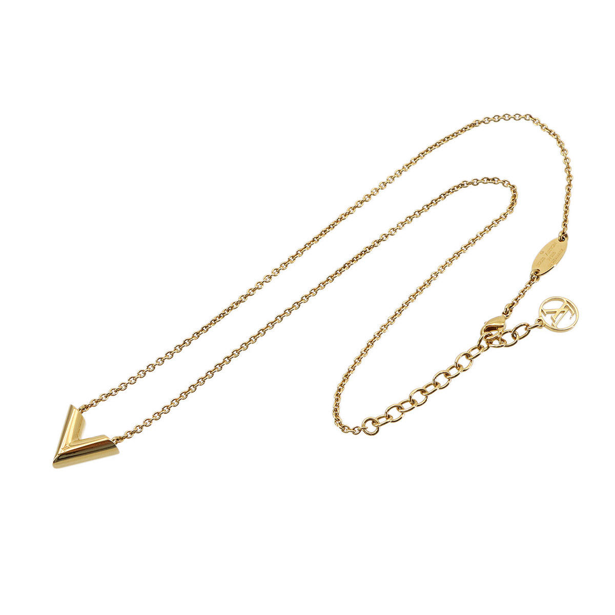 Essential V Necklace Gold M61083 Accessory