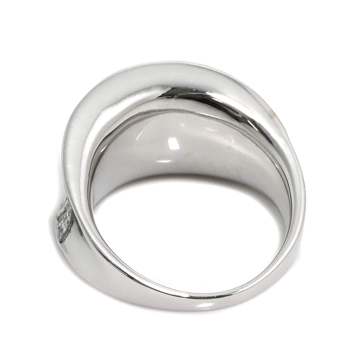 Diamond 3.73ct Ring 18K K18 WG White Gold size8-8.25(US)