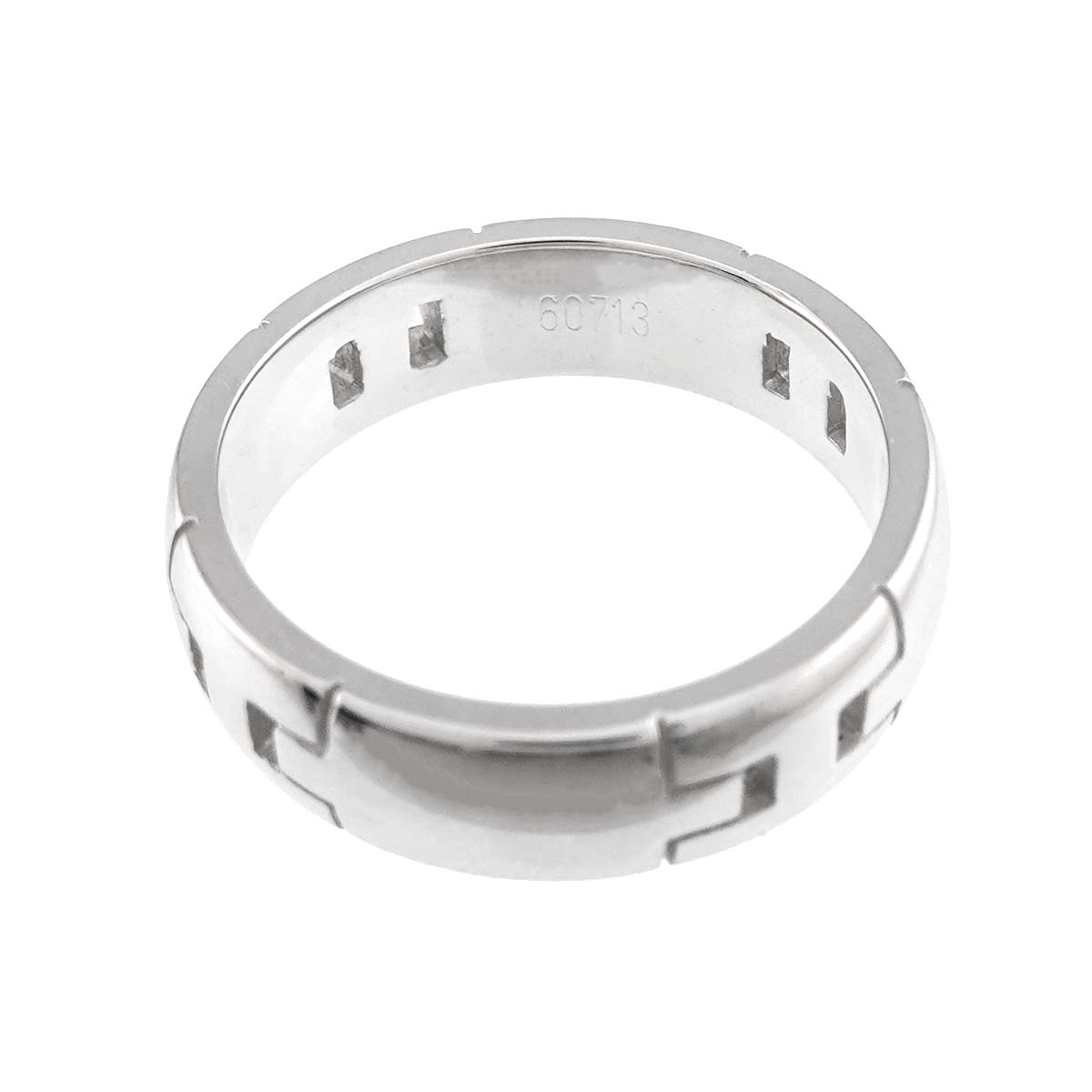 Hercules Ring 18K White Gold 750 Size51 5.5-5.75(US)