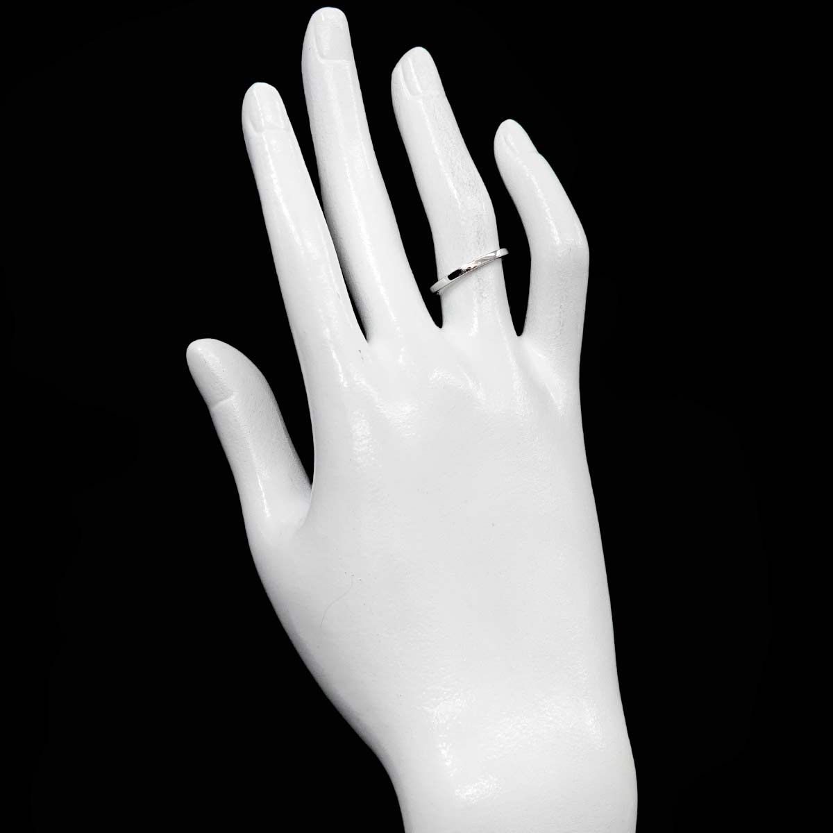 Ring 18K White Gold 750 Size51 5.5-5.75(US)