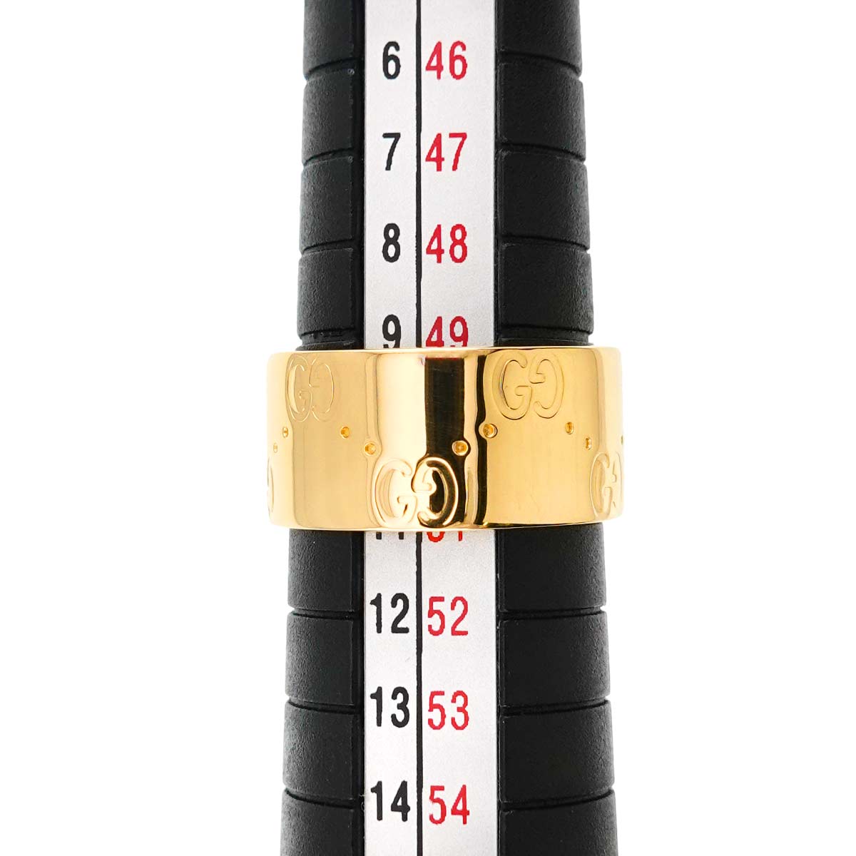 Icon Wide Ring 18K Yellow Gold 750 Size11 5-5.25(US)