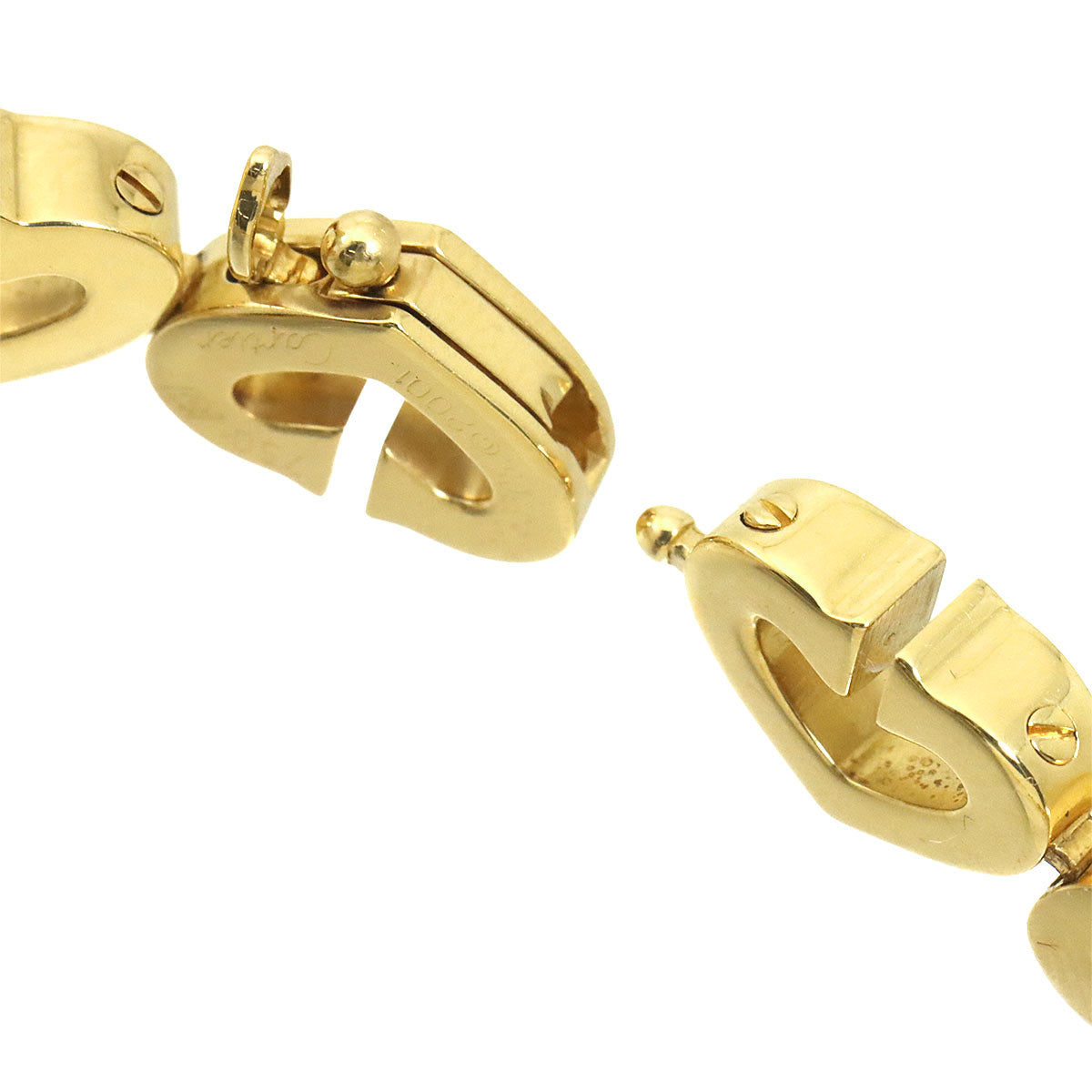 Cartier C Heart Bracelet 18K Yellow Gold 750