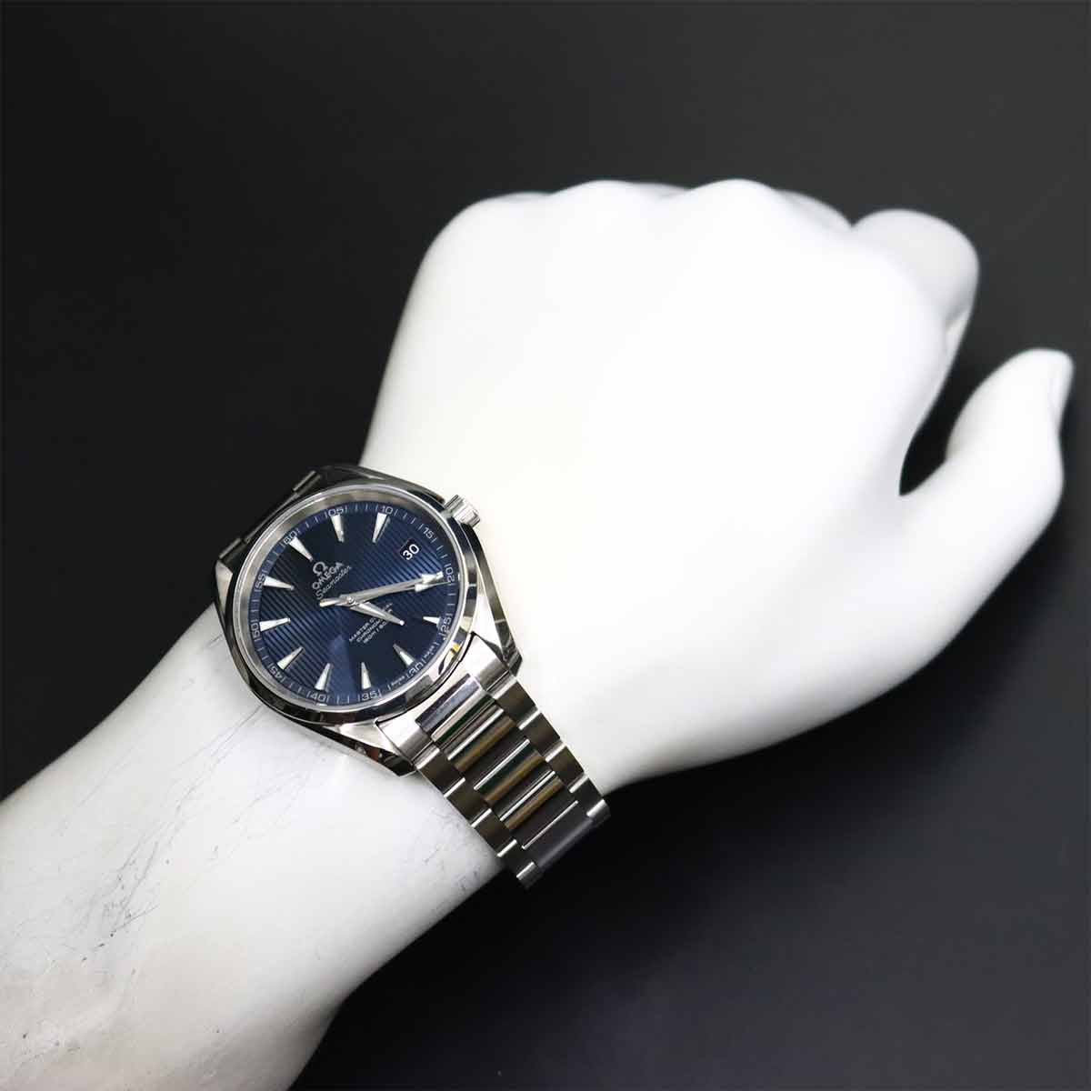 Seamaster Aqua Terra Co-Axial 231 10 42 21 03 003 Navy Dial