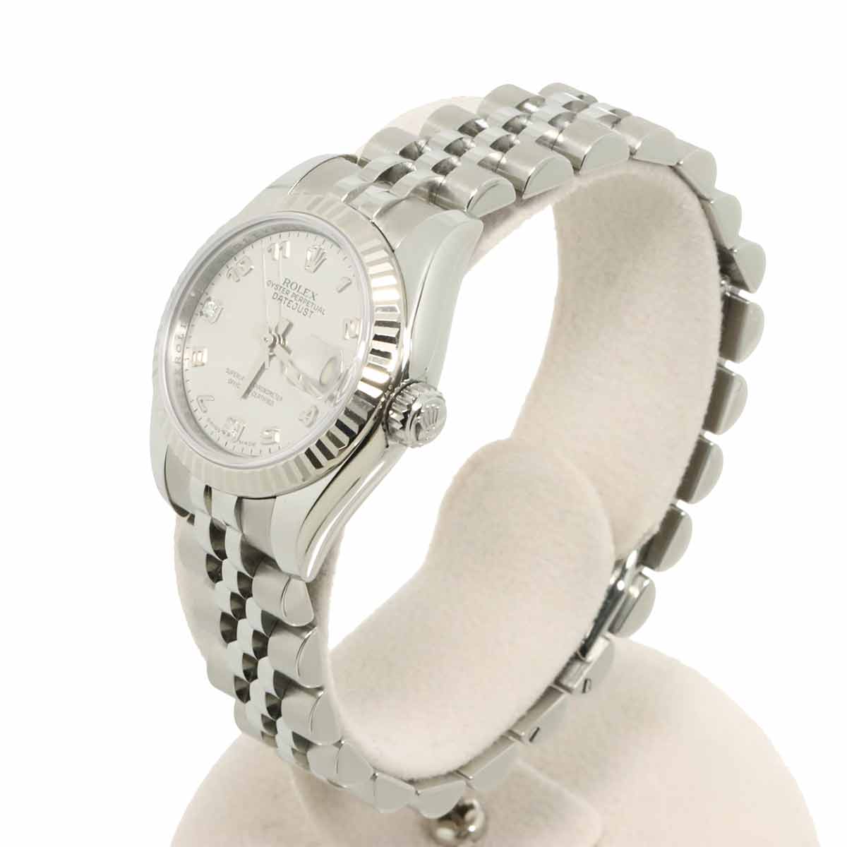 Datejust 179174DN2BR Serial Z 2P Diamond WG Silver Shell Dial