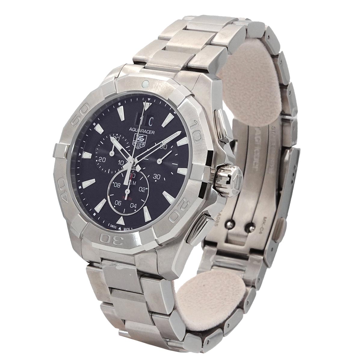 Aquaracer Chronograph CAY1110-0 Date Black Dial Mens