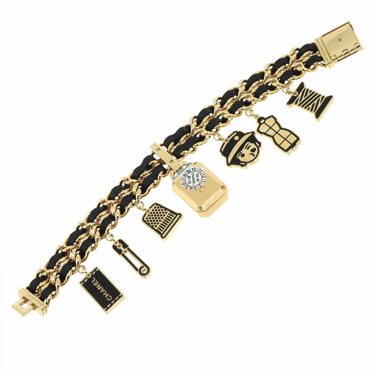 Premiere Charm CoutureM H9859 Vintage Quartz Black Dial Ladies