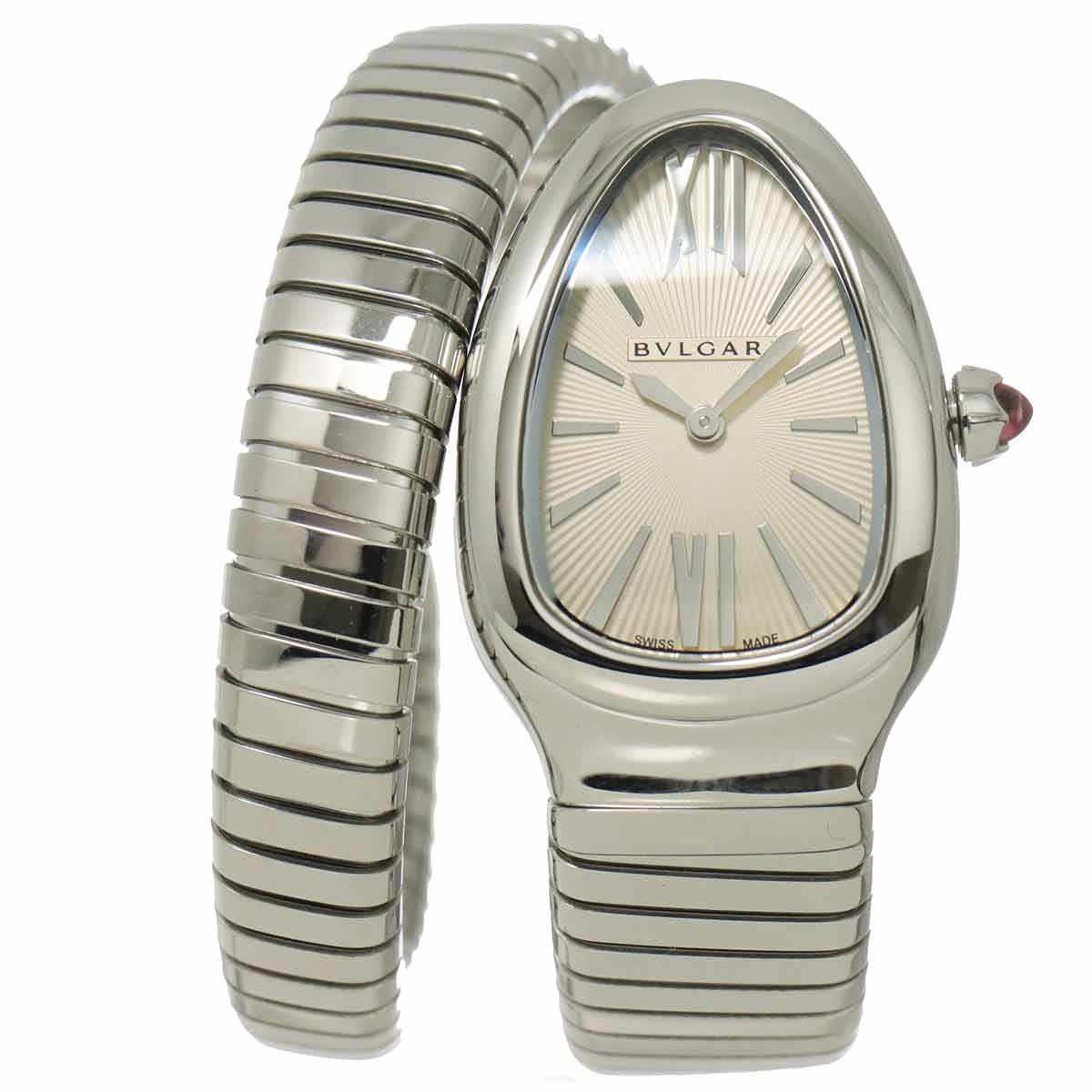 Serpenti SP35S Quartz Silver Dial Ladies Watch