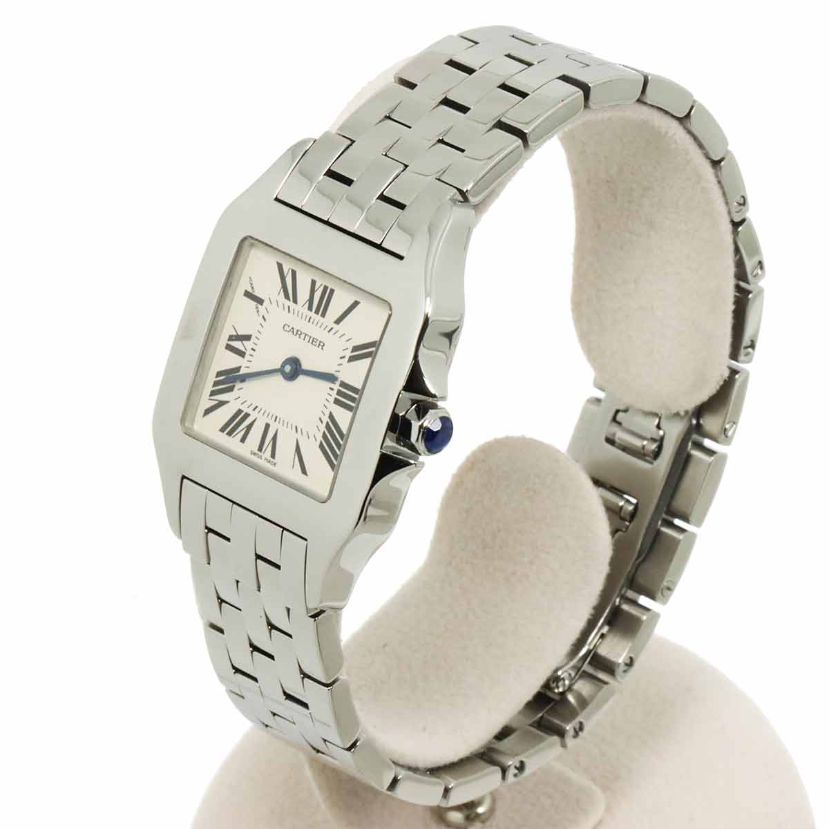 Santos Demoiselle LM W25065Z5 Quartz Silver Dial Boys watch