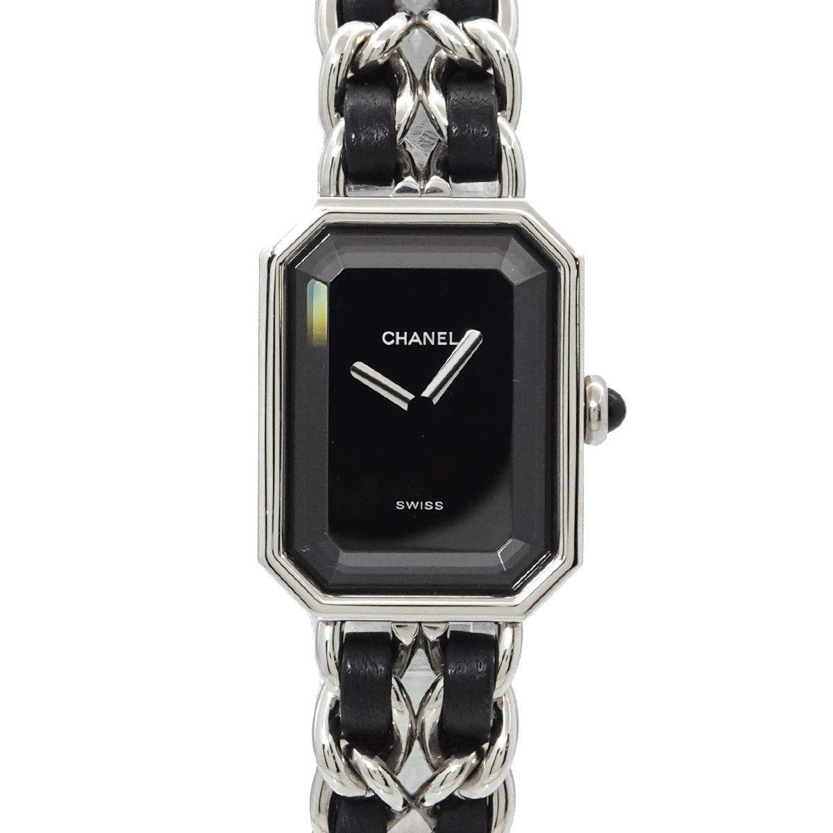 Premiere Size L H0451 Quartz Black Dial Ladies Watch