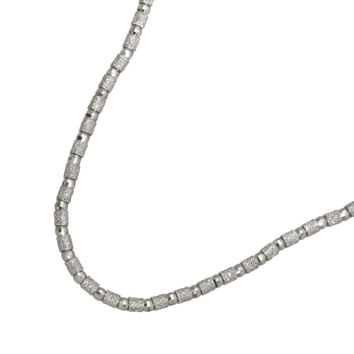 Necklace 18K K18 WG White Gold 750
