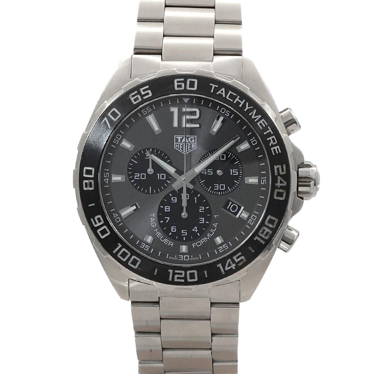 Formula 1 Chronograph CAZ1011 Quartz Gray Black Dial Mens