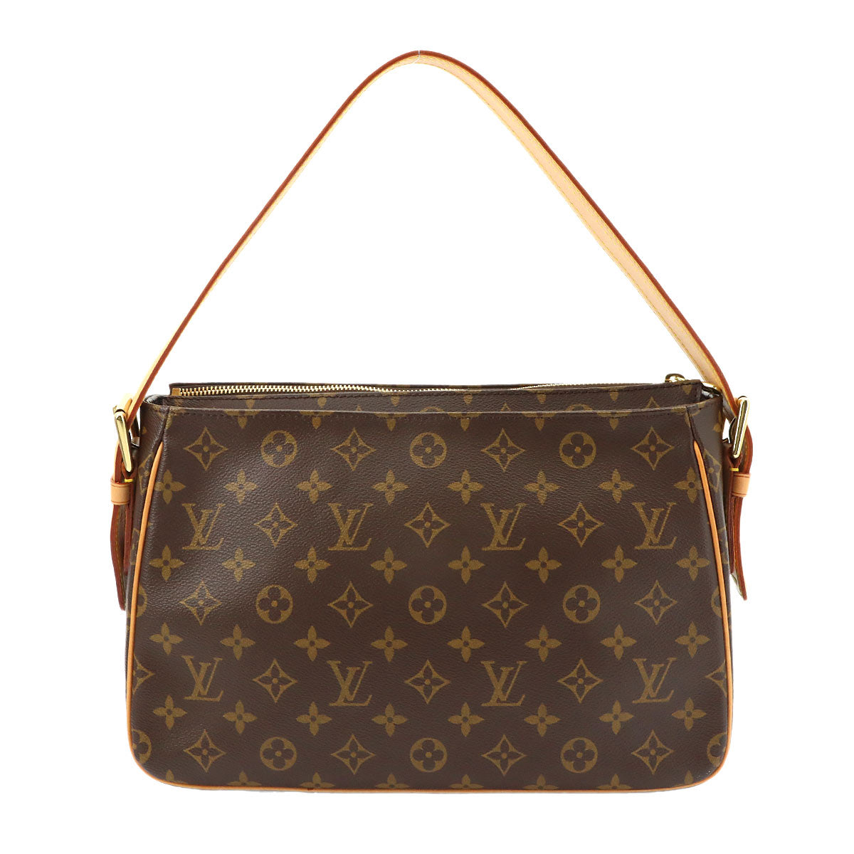 Monogram Viva Cite GM Shoulder Bag Brown M51163 Purse