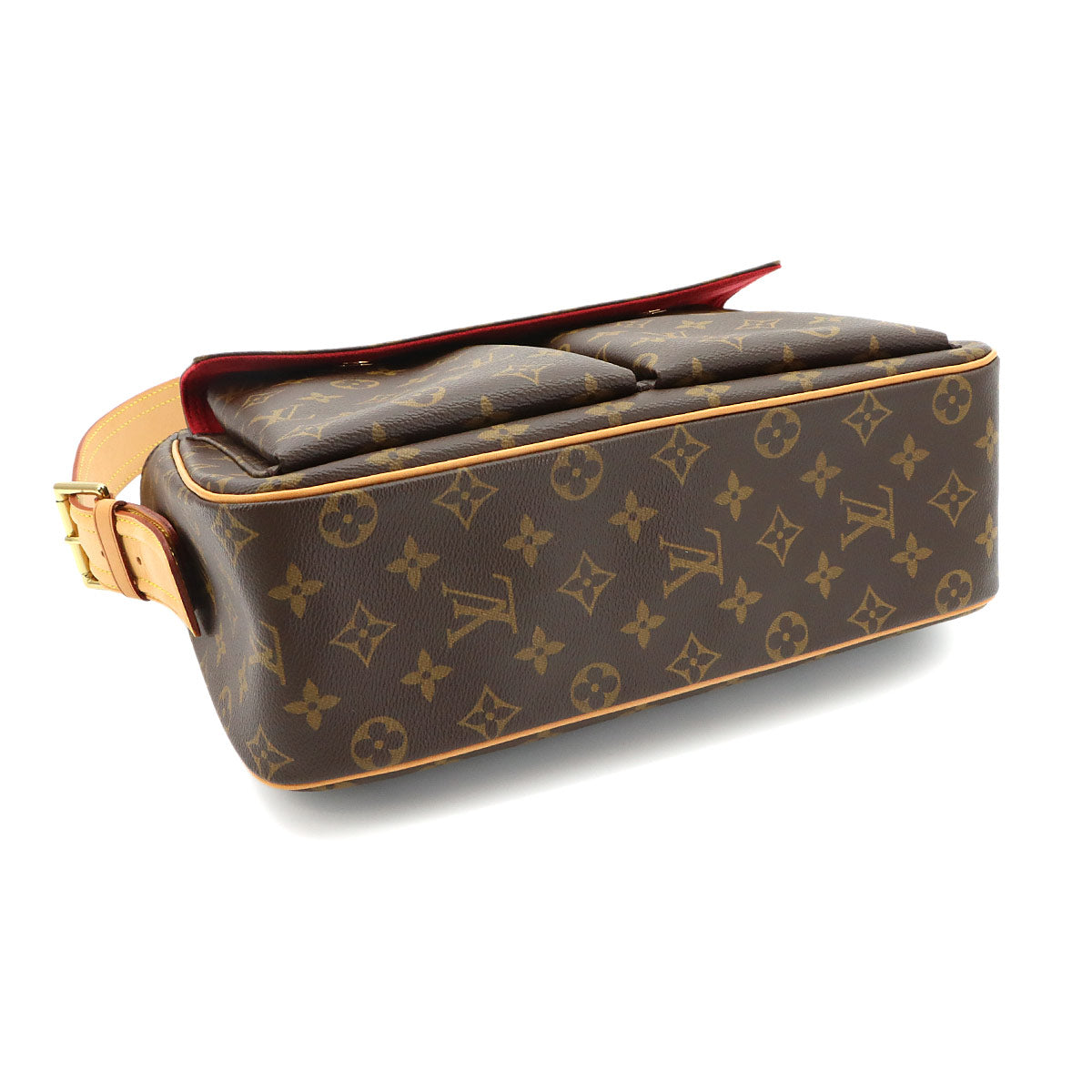 Monogram Viva Cite GM Shoulder Bag Brown M51163 Purse