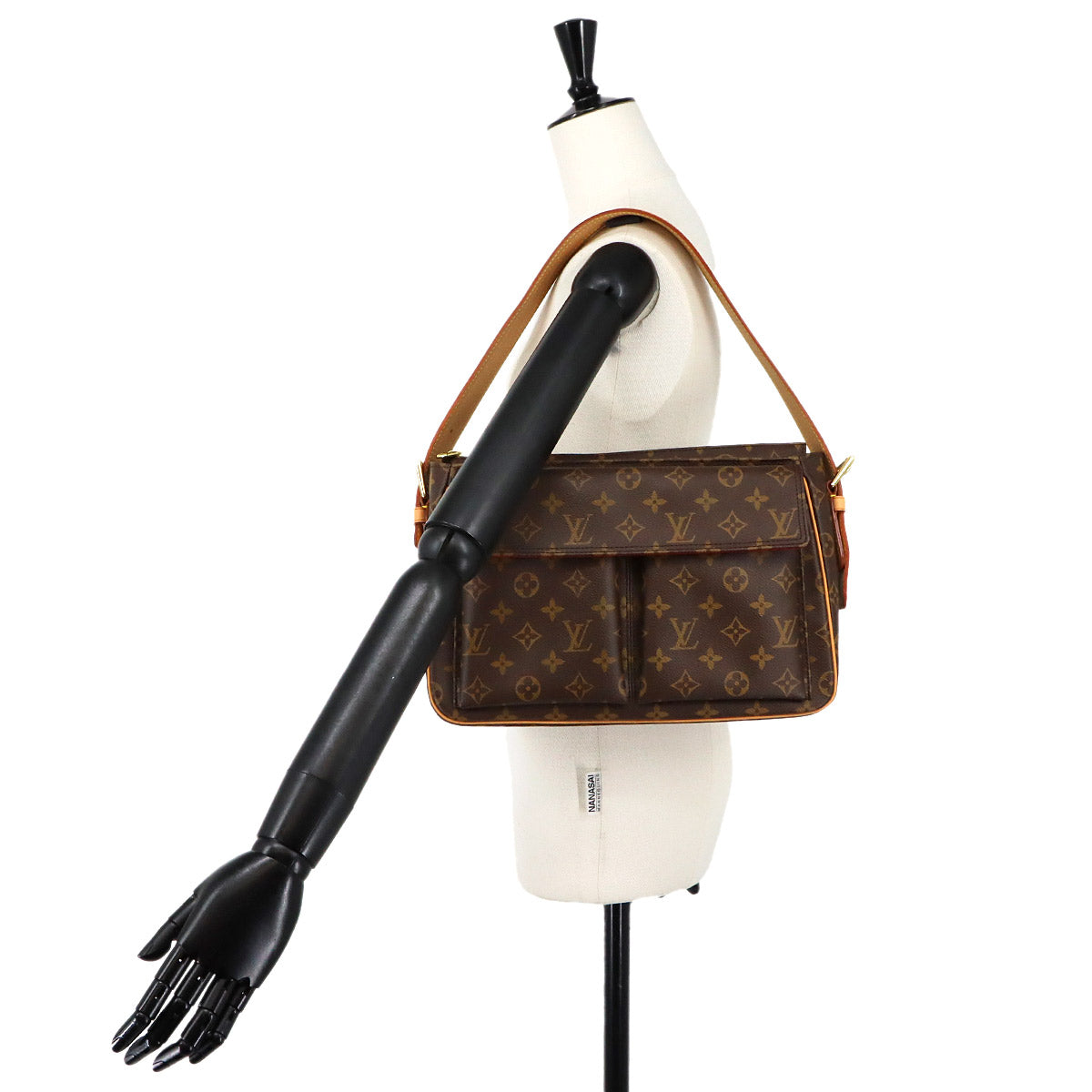 Monogram Viva Cite GM Shoulder Bag Brown M51163 Purse