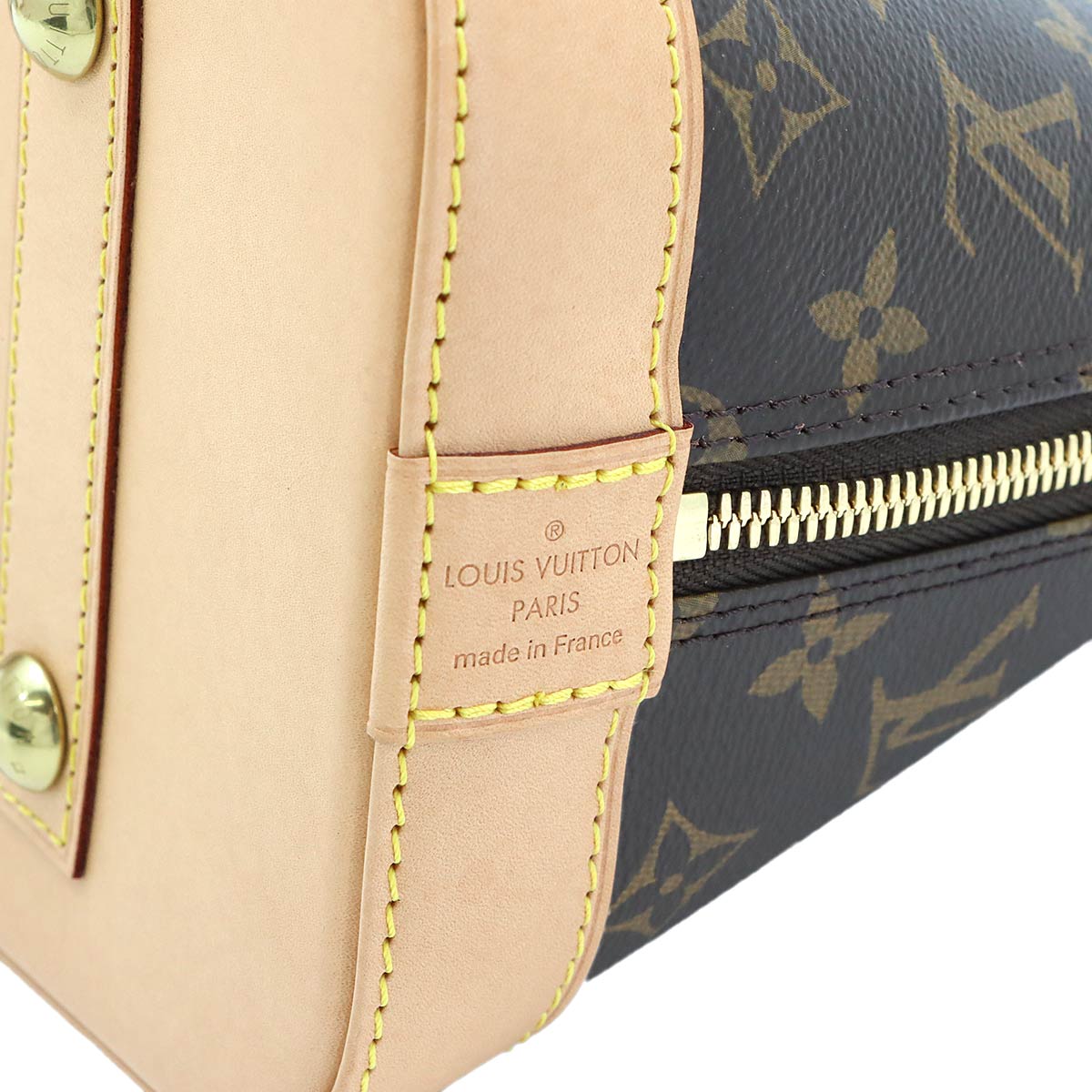 Monogram Alma PM Hand Bag Brown M53151 Purse