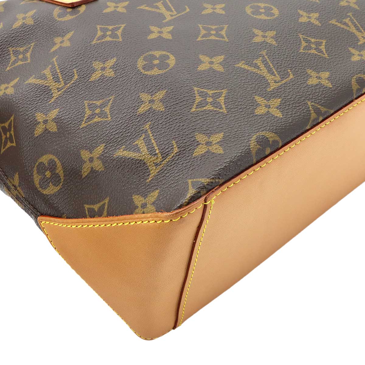 Monogram Cabas Piano Tote Bag Brown M51148 Purse