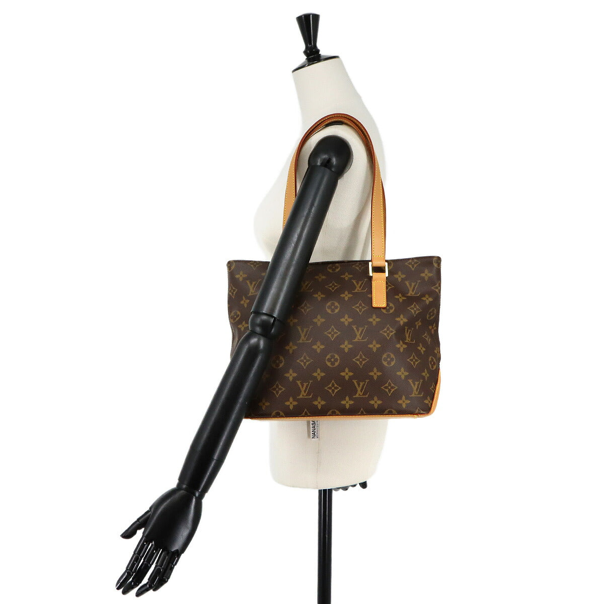 Monogram Cabas Piano Tote Bag Brown M51148 Purse