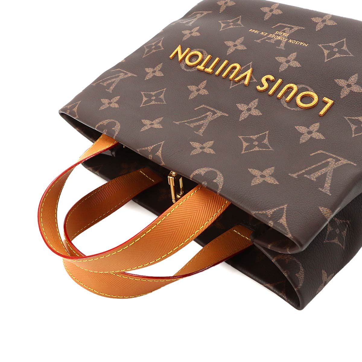 Monogram Shopper Tote MINI Leather M27019