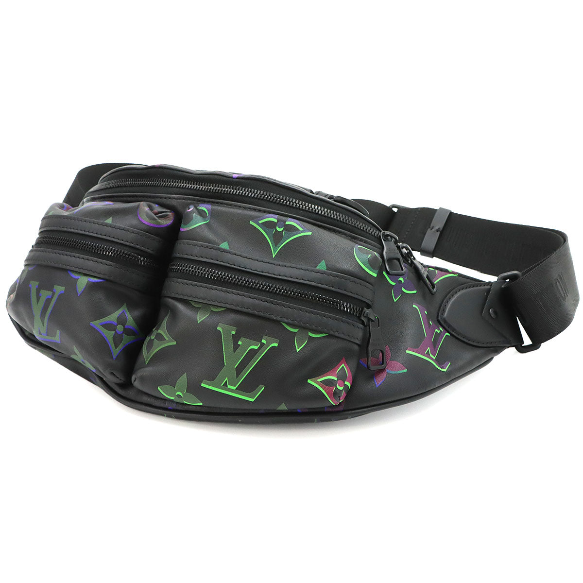 Monogram Spotlight Comet BumBag Leather Black M22494
