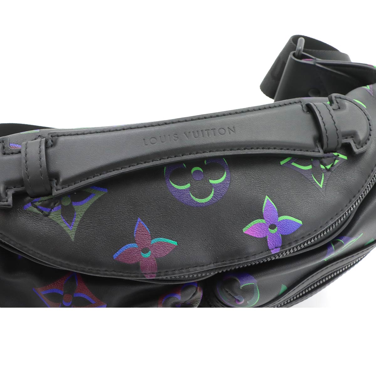 Monogram Spotlight Comet BumBag Leather Black M22494