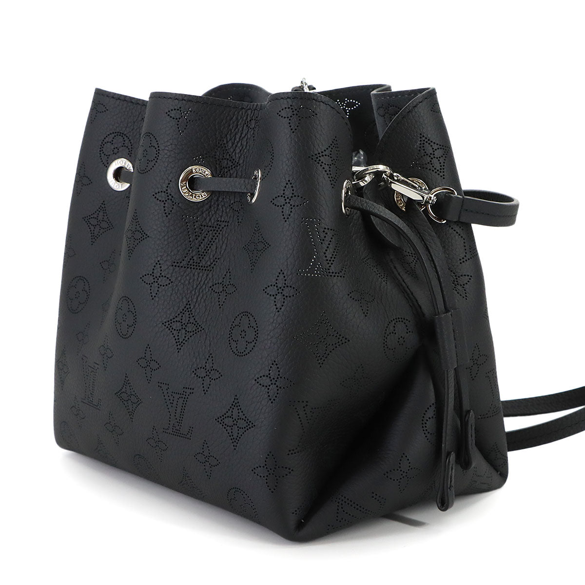 Mahina Bella 2way Hand Shoulder Bag Leather Noir M57070
