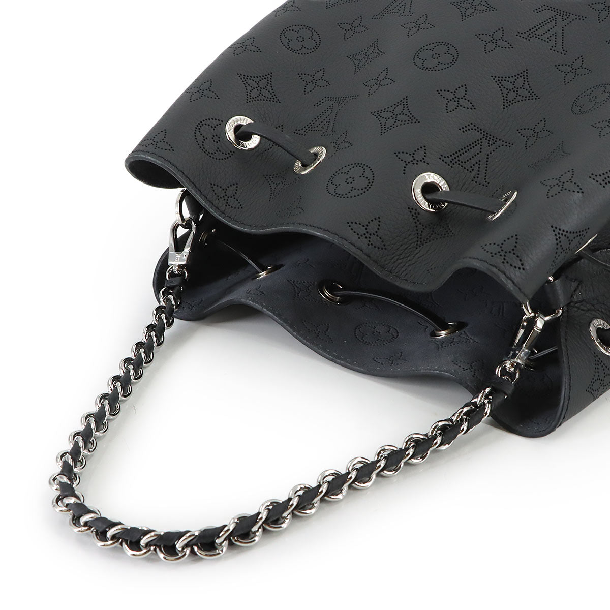 Mahina Bella 2way Hand Shoulder Bag Leather Noir M57070