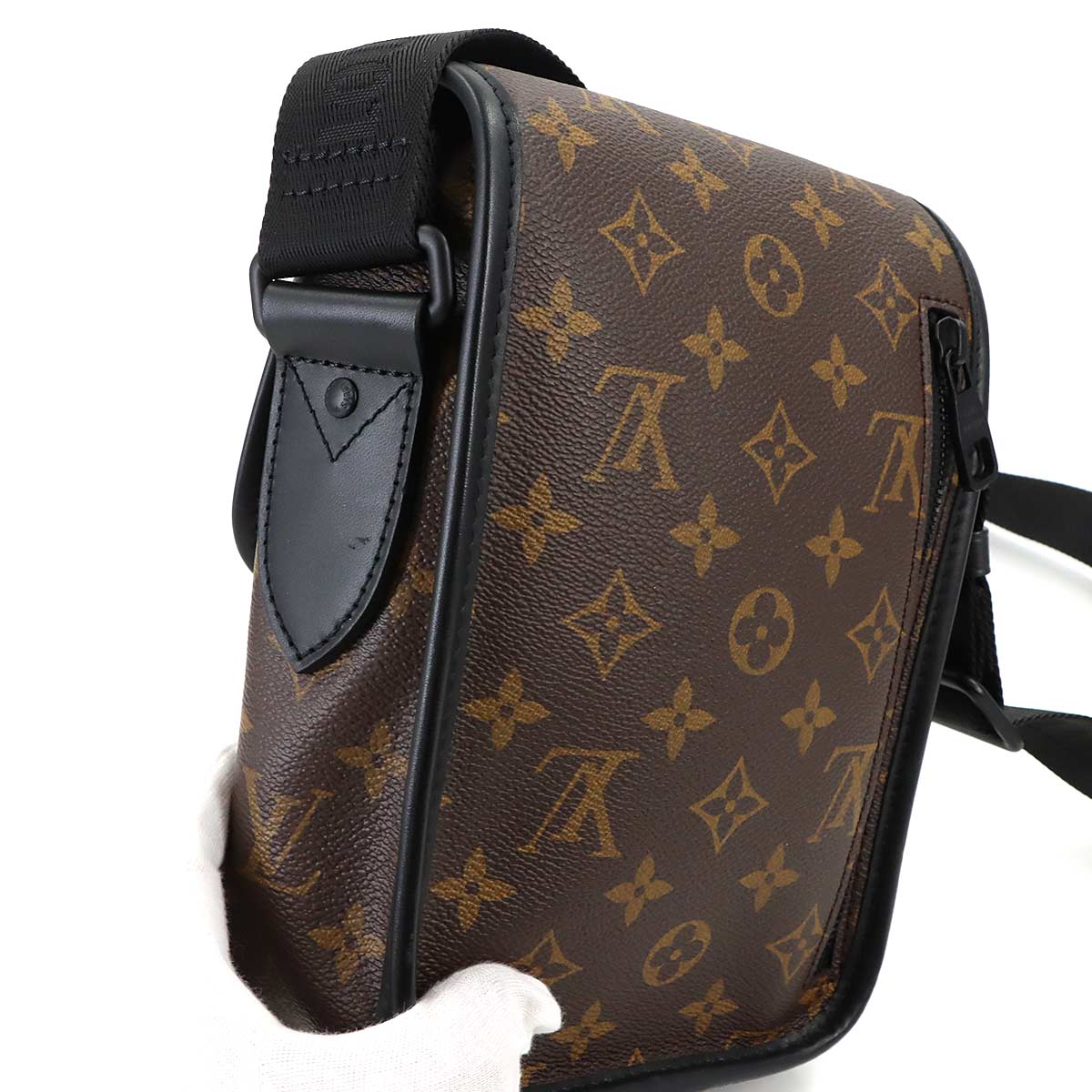 Monogram Macassar Archy Messenger Shoulder Bag M46442