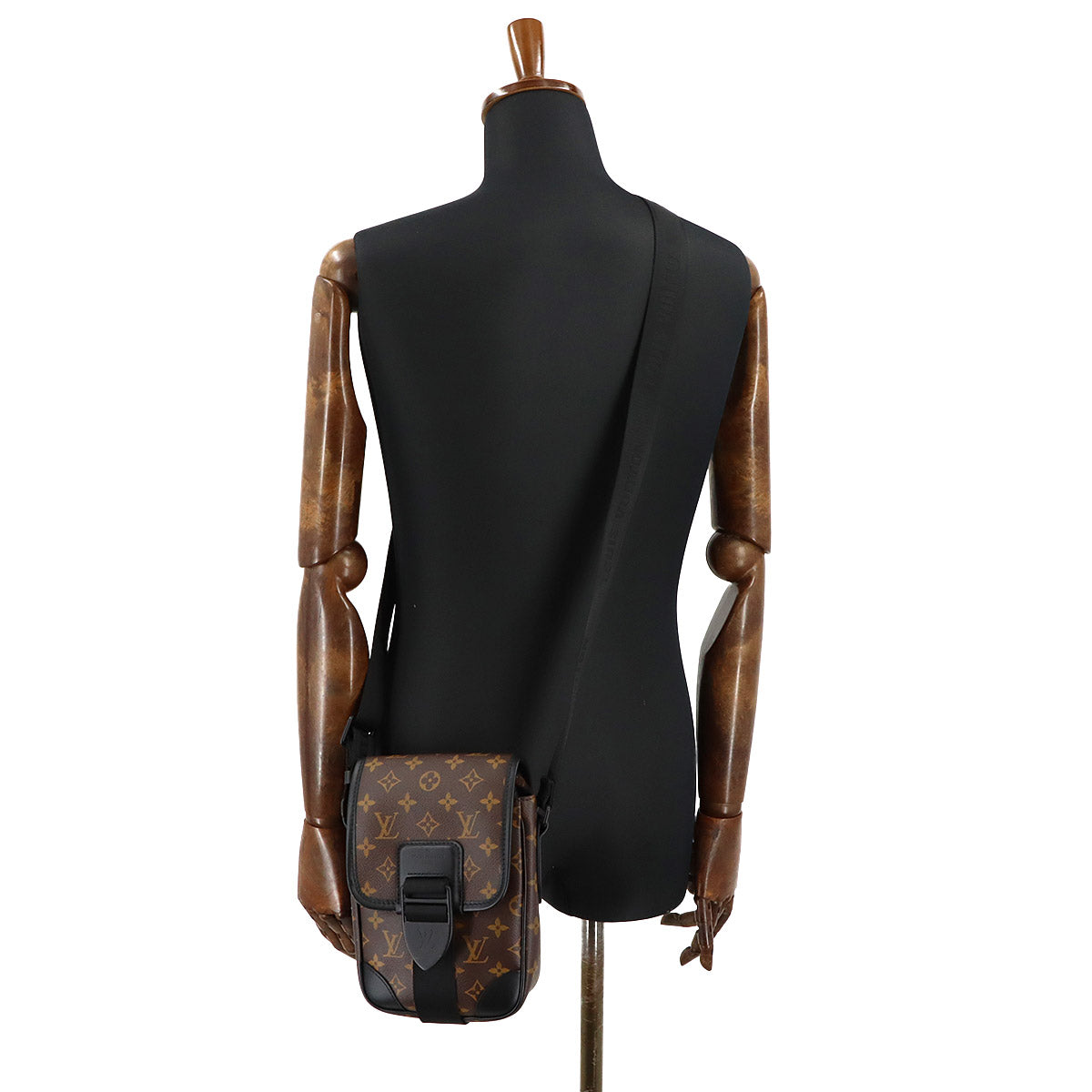 Monogram Macassar Archy Messenger Shoulder Bag M46442
