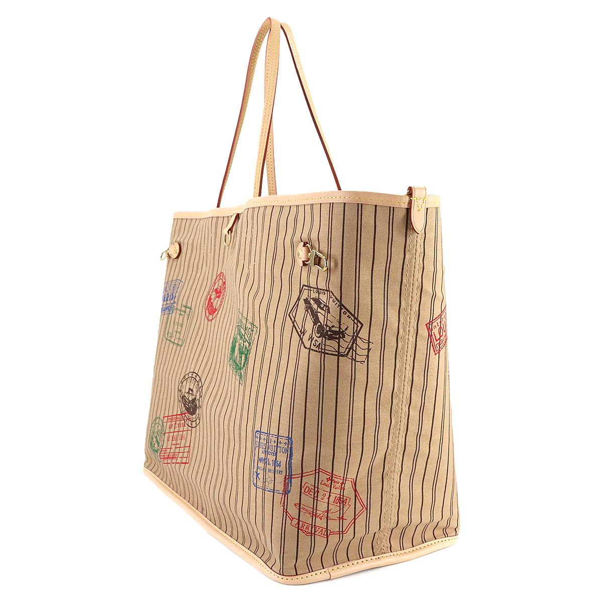 Neverfull Inside Out GM Tote Shoulder Bag Stamp M11948