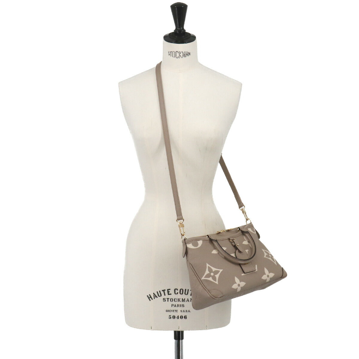 Bicolor Monogram Empreinte Trianon PM Hand Shoulder Bag