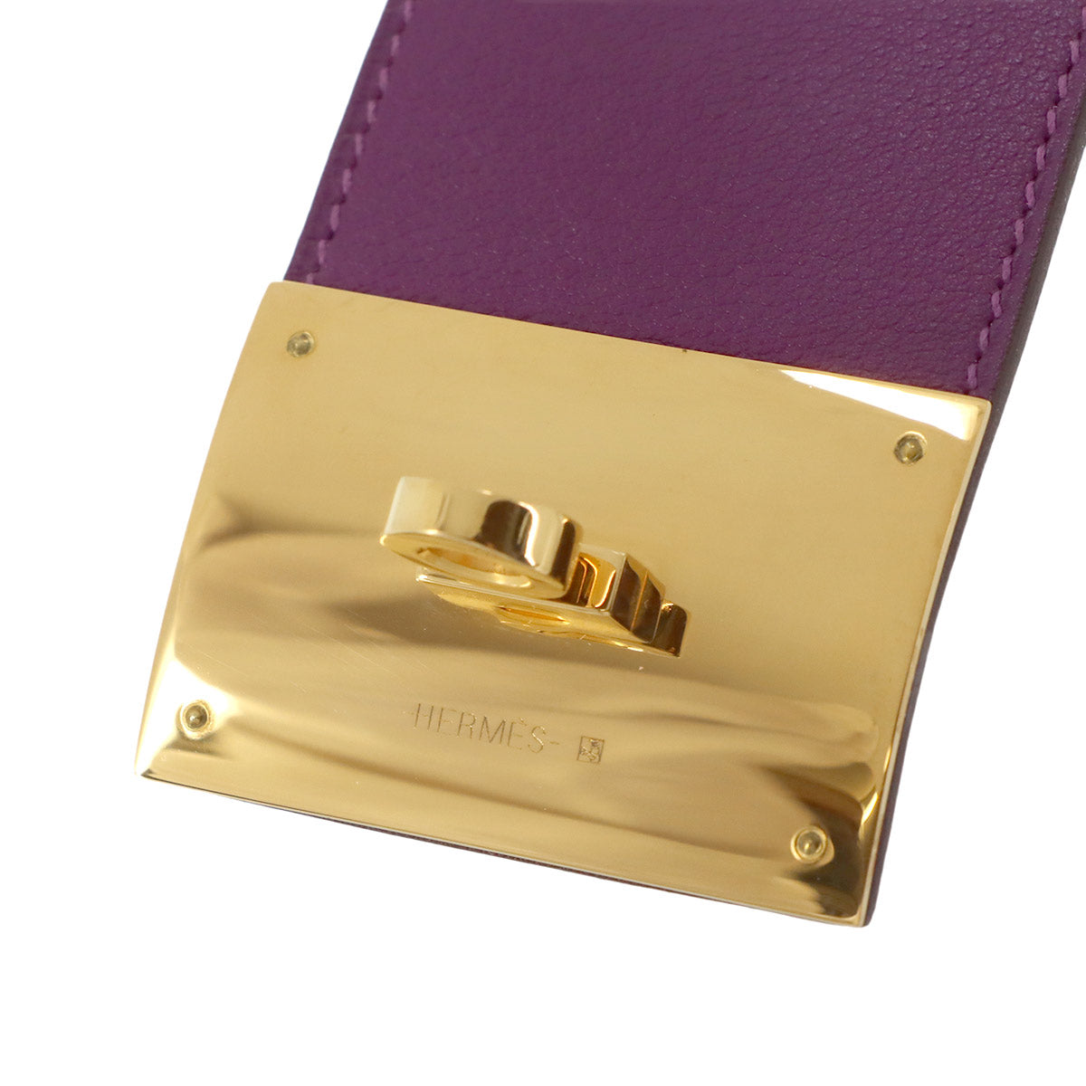 Kelly Dog Bracelet Bangle Veau Swift Anemone