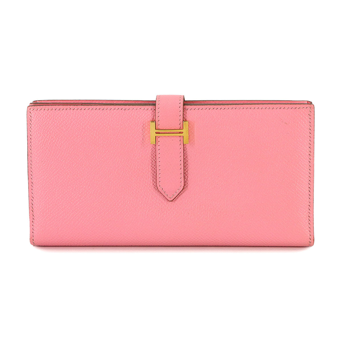 Bearn Souffle Long Wallet Epsom Rose confetti