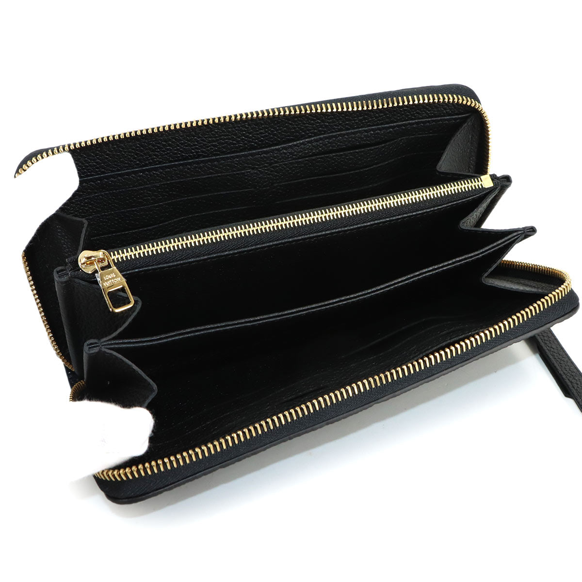 Monogram Empreinte Zippy Wallet Leather Noir M61864
