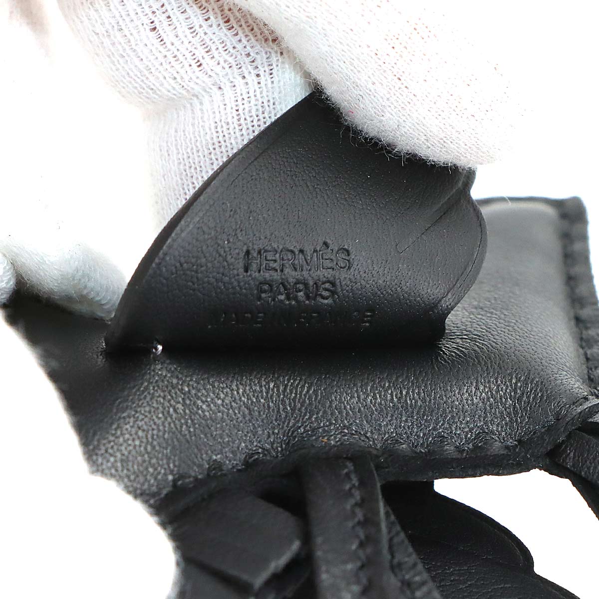Rodeo Pegasus PM Bag Charm Agneau Milo Veau Swift So Black