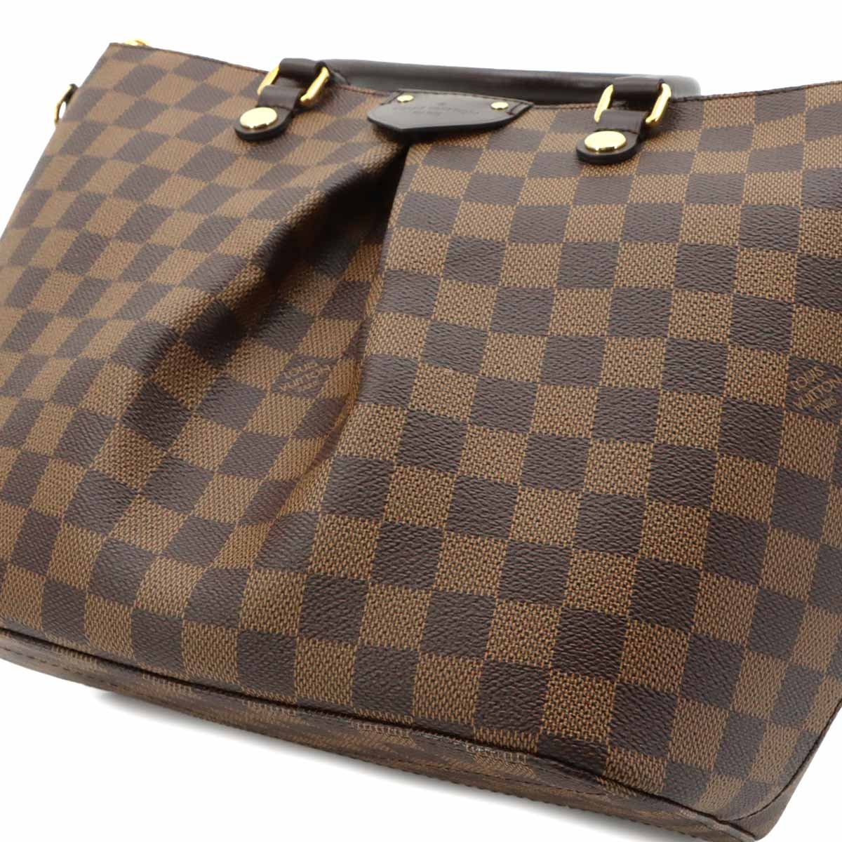 Damier Siena MM 2way Hand Shoulder Bag Ebene N41546