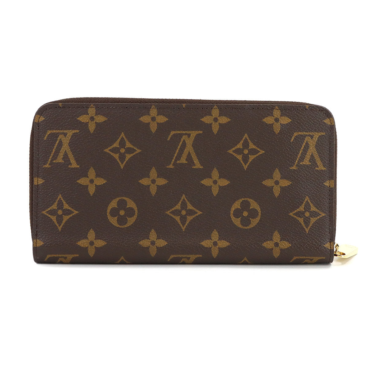 Monogram Zippy Wallet Long Brown Fuchsia M41895 Purse