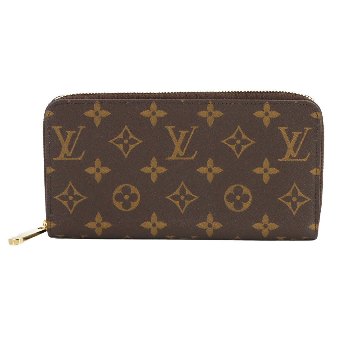 Monogram Zippy Wallet Long Brown Fuchsia M41895 Purse