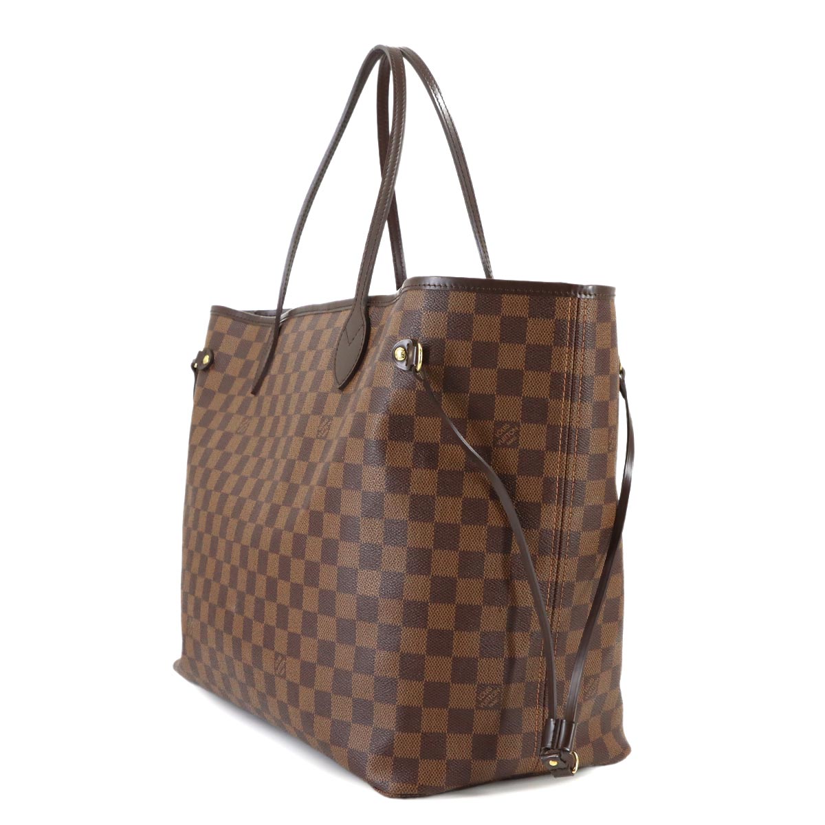 Damier Neverfull GM Tote Bag Ebene Cerise N51106 Purse