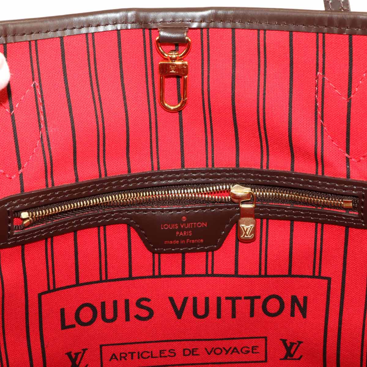 Damier Neverfull PM Tote Bag Ebene N41359 Purse