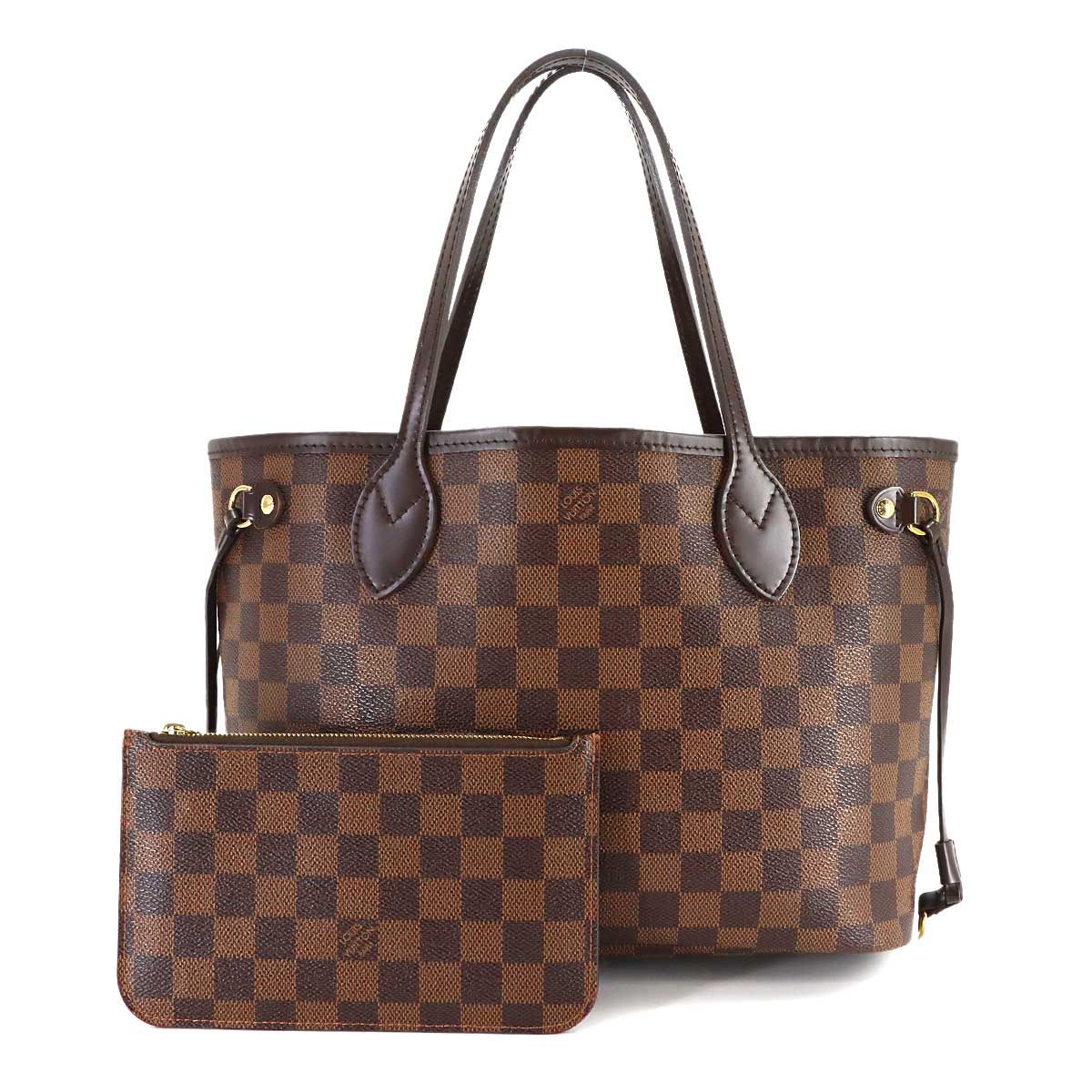 Damier Neverfull PM Tote Bag Ebene N41359 Purse