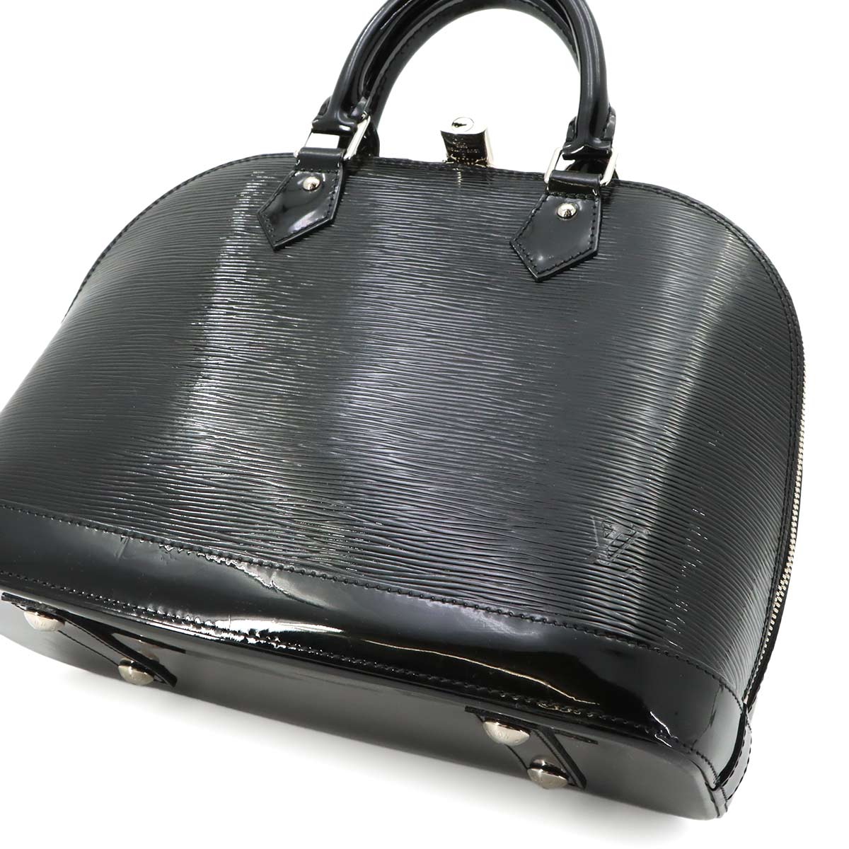 Epi Electric Alma PM Hand Bag Black M4032N Purse